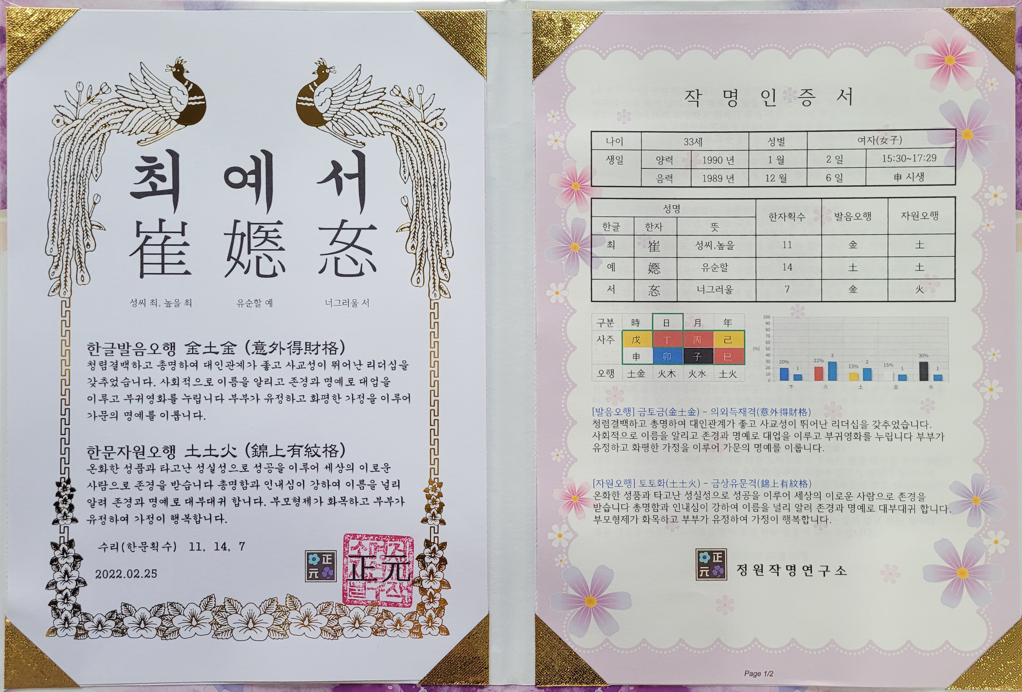 사주와 이름의 조화를 다시 살피는 개명 상담 안내 2